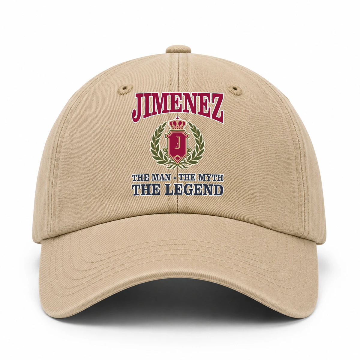 The Man The Myth The Legend Royal Khaki Cap JIMENEZ 13K1 C116PF