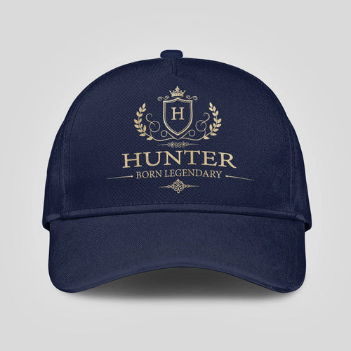 Born Legendary Luxury Crest Blue Cap HUNTER 13K1 C180PF