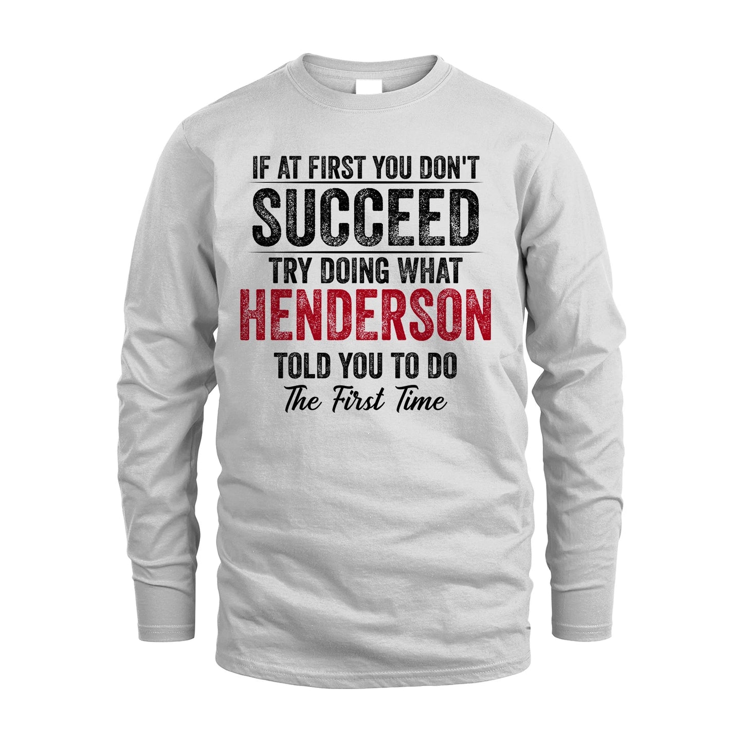 HENDERSON 13K1-357 If At First You Don't Succeed...