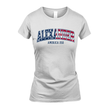 ALEXANDER 13K1-555 America 250 Personalized