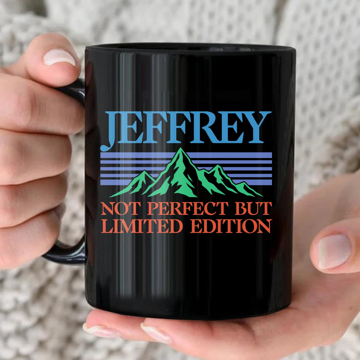 Not Perfect But Limited Eidition Retro Mountain Mug JEFFREY 13K1 MG29