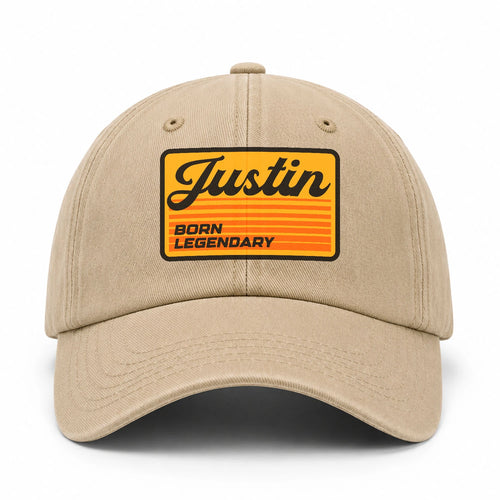 Born Legendary Vintage Washed Cap JUSTIN 13K1 C64PF