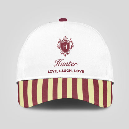 Live Laugh Love Burgundy And Yellow Cap HUNTER 13K1 C120PF
