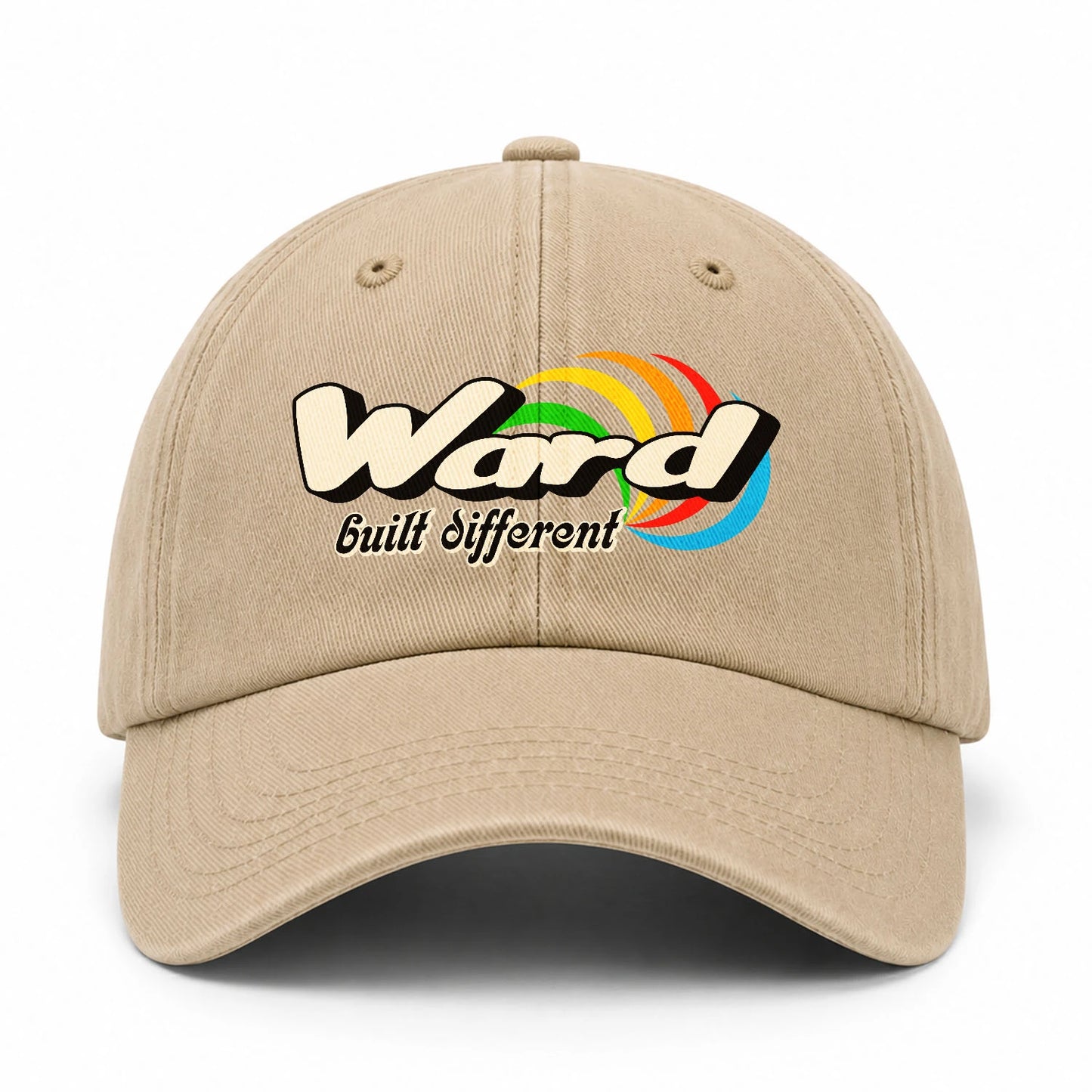 Your Name Built Different Retro Washed Cap WARD 13K1 C55PF