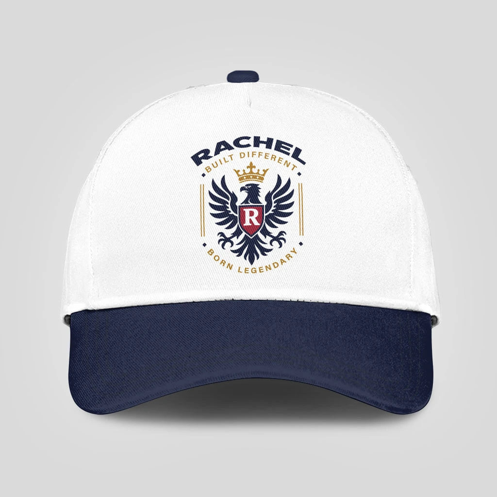 Built Different Born Legendary Elegant Blue And White Cap RACHEL 13K1 C76PF