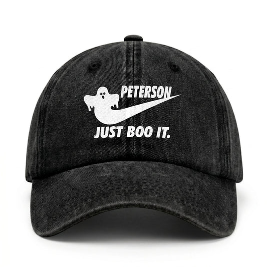 Just Boo It Halloween Washed Cap PETERSON 13K1 C83PF