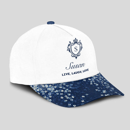 Live Laugh Love Floral Luxury Cap SUSAN 13K1 C110PF