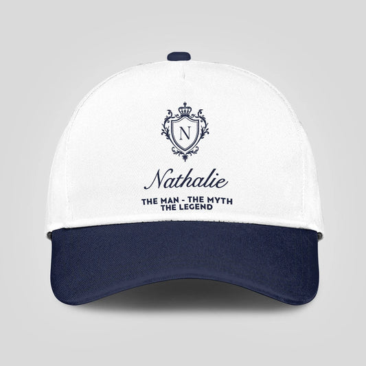The Man The Myth The Legend Blue Cap NATHALIE 13K2 C46PF