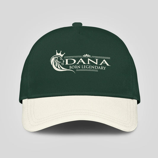 Born Legendary Lion Logo Sage Green And Beige Cap DANA 13K1 C182PF