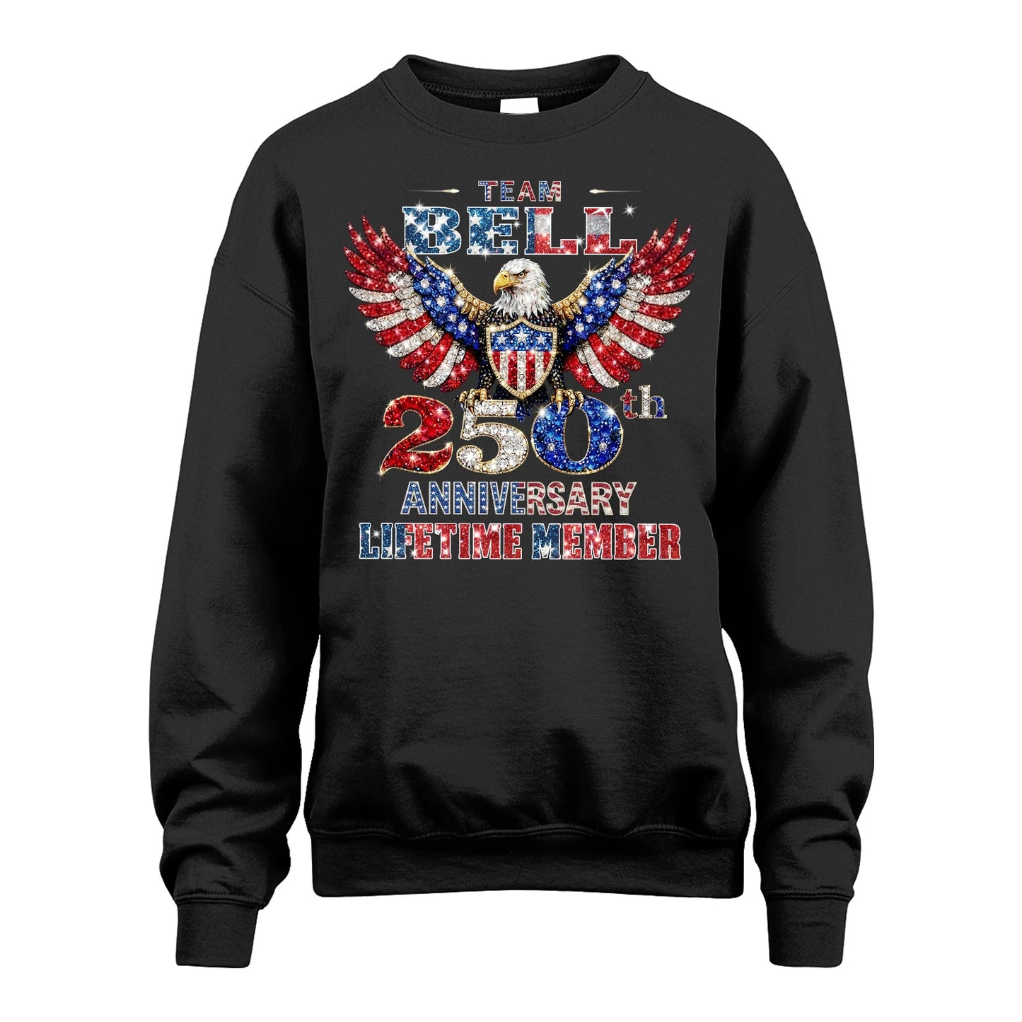 BEAR 13K1-523 Personalized "Team...Lifetime Member" America 250 Design