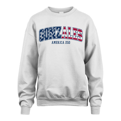 GONZALES 13K1-555 America 250 Personalized