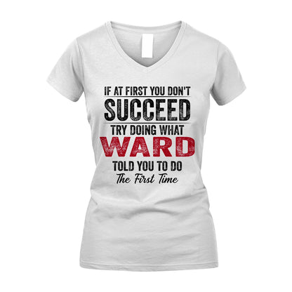 WARD 13K1-357 If At First You Don't Succeed...