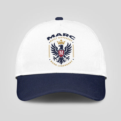 Built Different Born Legendary Elegant Blue And White Cap MARC 13K1 C76PF