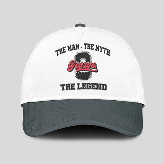 The Man The Myth The Legend Custom Initial Letter And Name Cap GEORGE 13K1 C38PF