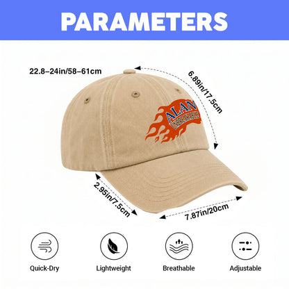Your Name Unbreakable Logo Washed Cap ALAN 13K1 C69PF