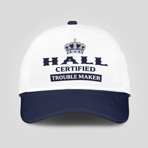 Certified Your Name Trouble Maker Washed Cap HALL 13K1 C148PF