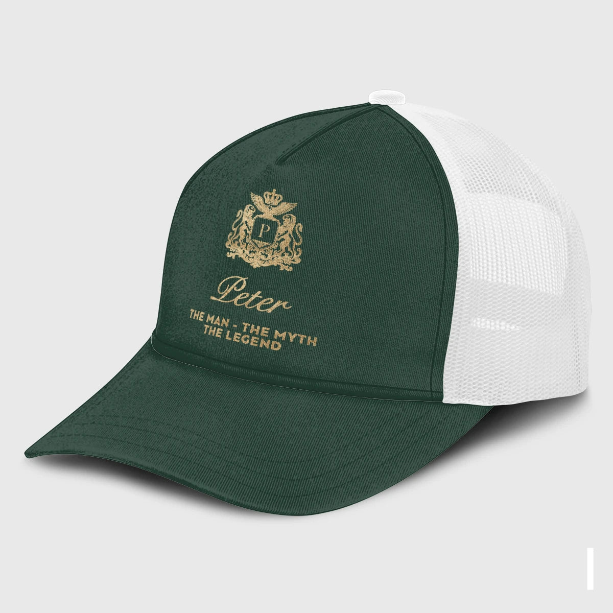 The Man The Myth The Legend Sage Green Mesh Cap PETER 13K1 C192PF