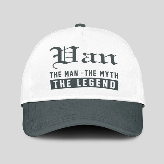 The Man The Myth The Legend Luxury Cap VAN 13K1 C39PF