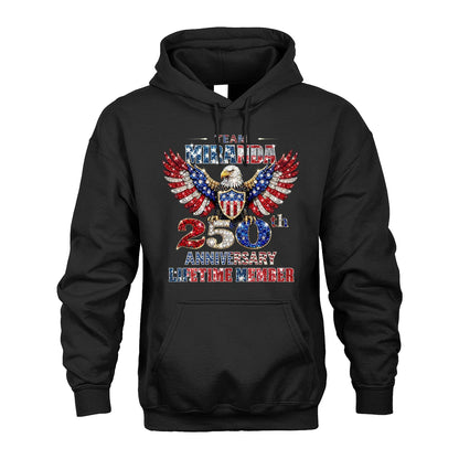 MILLER 13K1-523 Personalized "Team...Lifetime Member" America 250 Design