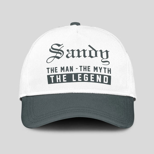 The Man The Myth The Legend Luxury Cap SANDY 13K1 C39PF