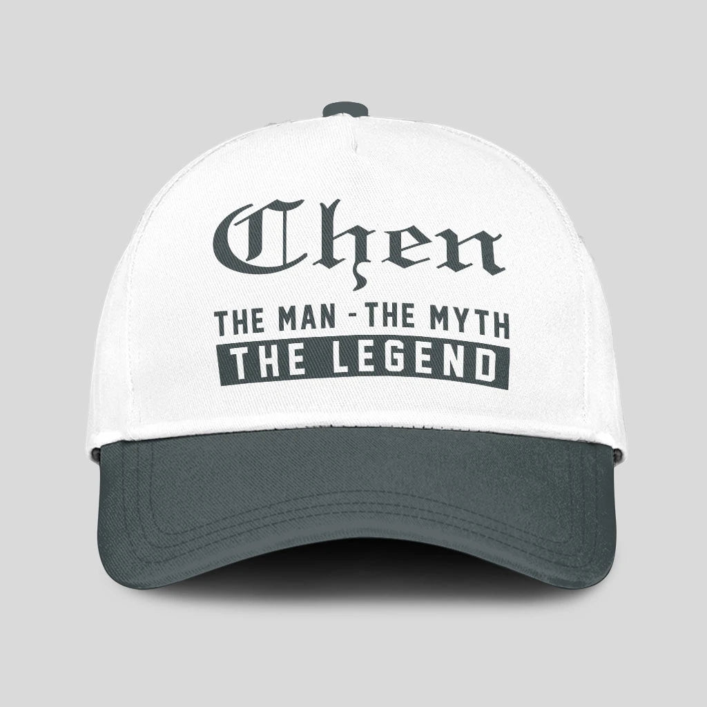 The Man The Myth The Legend Luxury Cap CHEN 13K1 C39PF