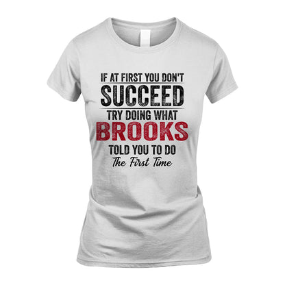 BROOKS 13K1-357 If At First You Don't Succeed...