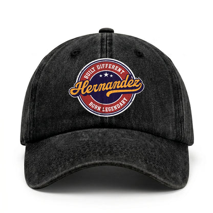 Built Different Born Legendary Logo Washed Cap HERNANDEZ 13K1 C65PF