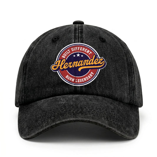 Built Different Born Legendary Logo Washed Cap HERNANDEZ 13K1 C65PF