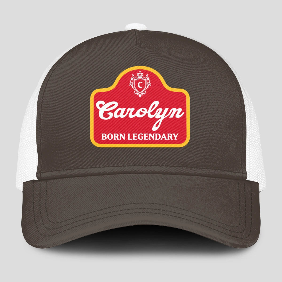 Born Legendary Charcoal Mesh Cap CAROLYN 13K1 C196PF