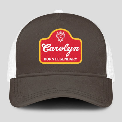 Born Legendary Charcoal Mesh Cap CAROLYN 13K1 C196PF
