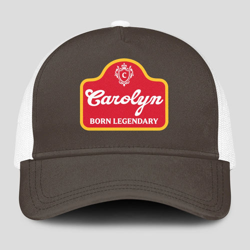 Born Legendary Charcoal Mesh Cap CAROLYN 13K1 C196PF