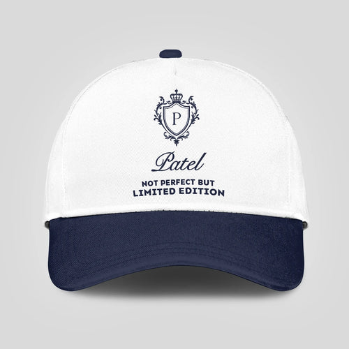 Not Perfect But Limited Edition Blue And White Luxury Cap PATEL 13K1 C151PF