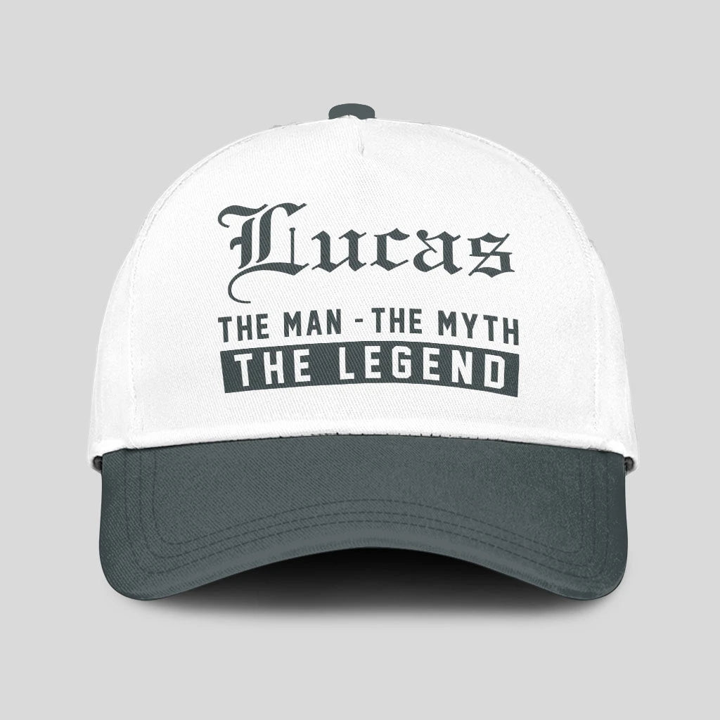 The Man The Myth The Legend Luxury Cap LUCAS 13K1 C39PF