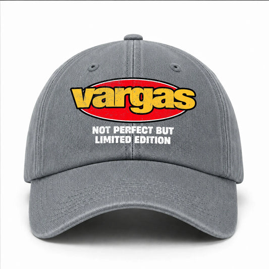 Your Name Not Perfect But Limited Edition Red Logo Washed Cap VARGAS 13K1 C84PF