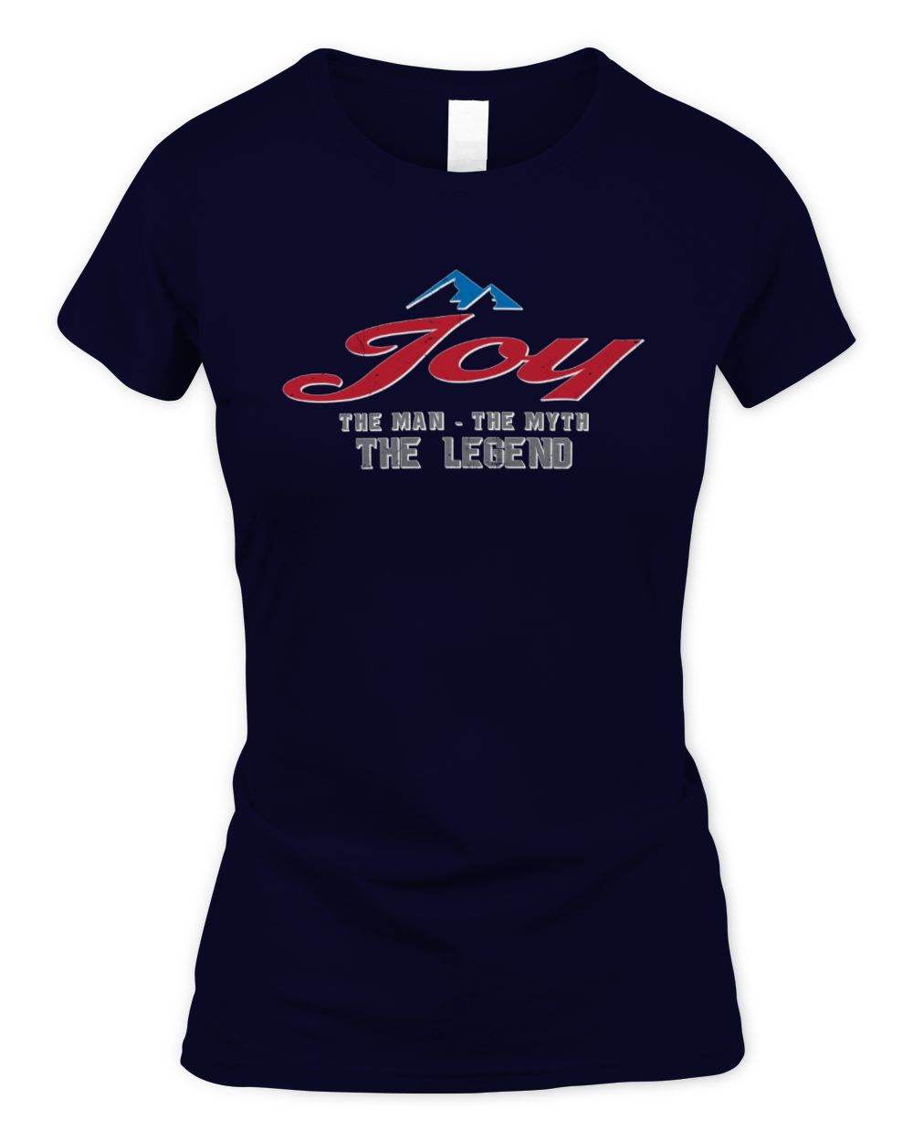 The Man The Myth The Legend Coors Light Beer T-Shirt JOY M1-S84 / Women's Standard T-Shirt / navy