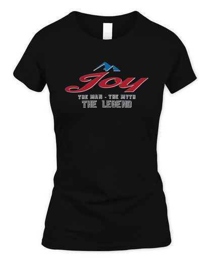 The Man The Myth The Legend Coors Light Beer T-Shirt JOY M1-S84 / Women's Standard T-Shirt / black