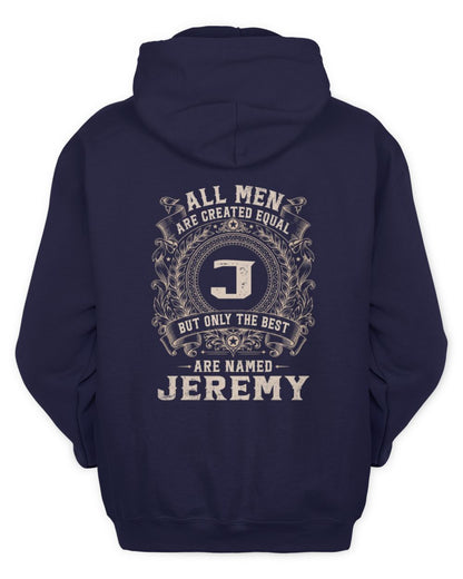 All Men Are Created Equal Cool Logo Shirt JEREMY M1-60 / Unisex Hoodie / navy