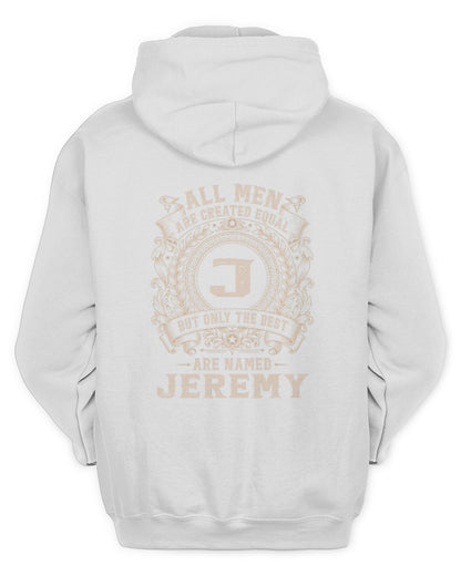 All Men Are Created Equal Cool Logo Shirt JEREMY M1-60 / Unisex Hoodie / white