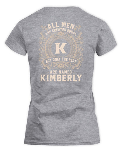 All Men Are Created Equal Cool Logo Shirt KIMBERLY M1-60 / Women's Standard T-Shirt / sport grey