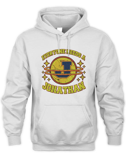 Everyone Needs a Your Name Shirt JONATHAN M1-76 / Unisex Hoodie / white
