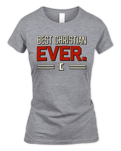 Best Your Name Ever Cool Shirt CHRISTIAN M1-58 / Women's Standard T-Shirt / sport grey