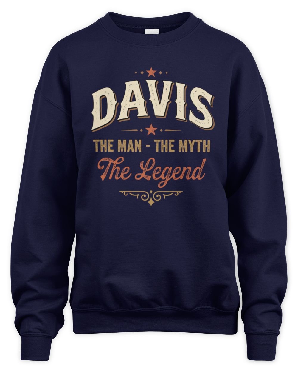 I'm Name I'm Not Rude I Just Have The Balls Funny T-Shirt DAVIS M1-77 / Unisex Sweatshirt / navy