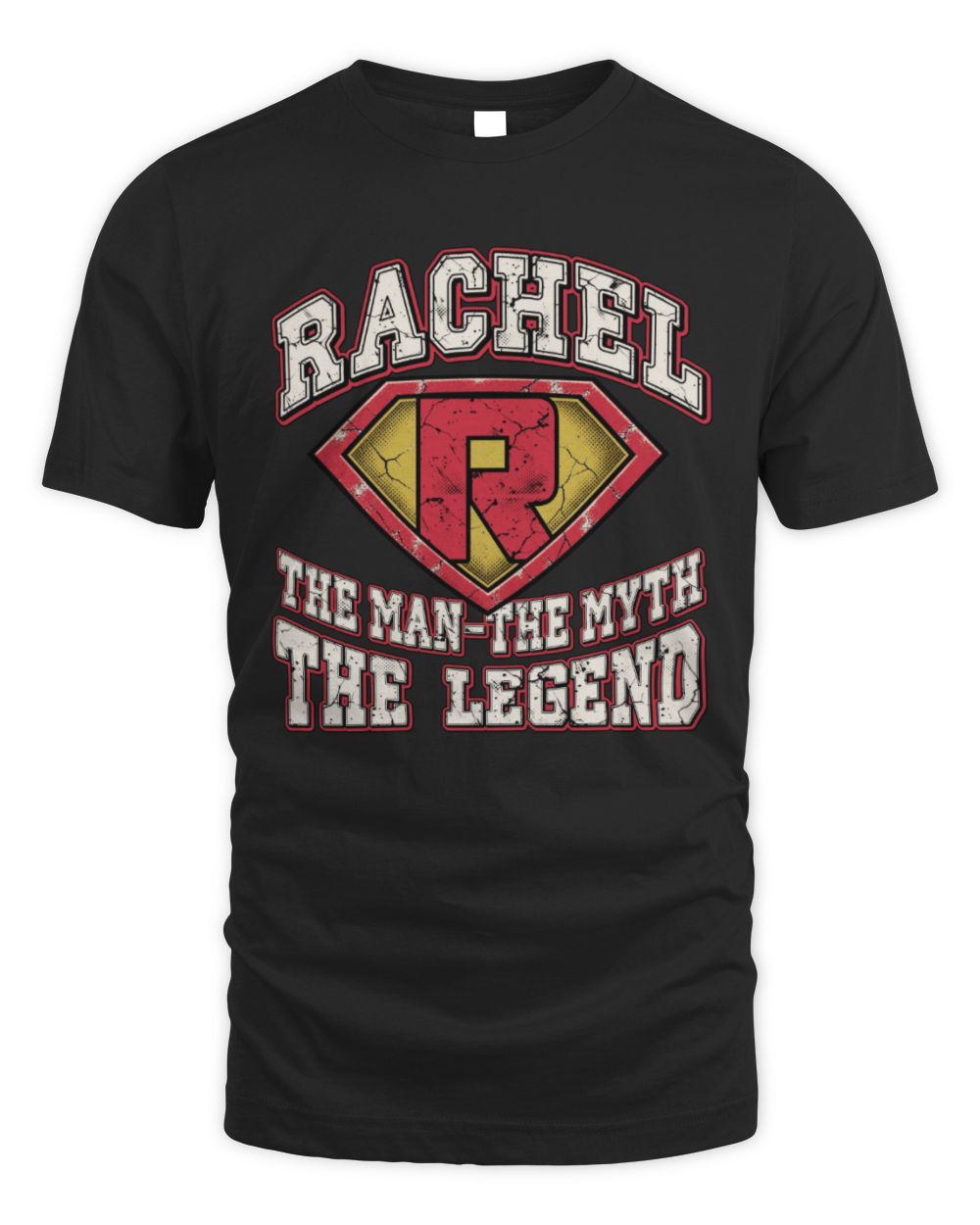 The Man The Myth The Legend Superman Graphic T-Shirt RACHEL M1-74 / Unisex Standard T-Shirt / black