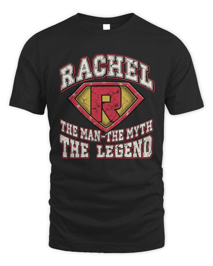 The Man The Myth The Legend Superman Graphic T-Shirt RACHEL M1-74 / Unisex Standard T-Shirt / black