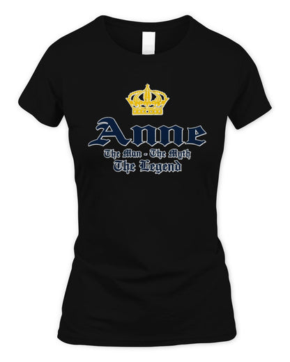 The Man The Myth The Legend Corona Beer T-Shirt ANNE M1-S83 / Women's Standard T-Shirt / black