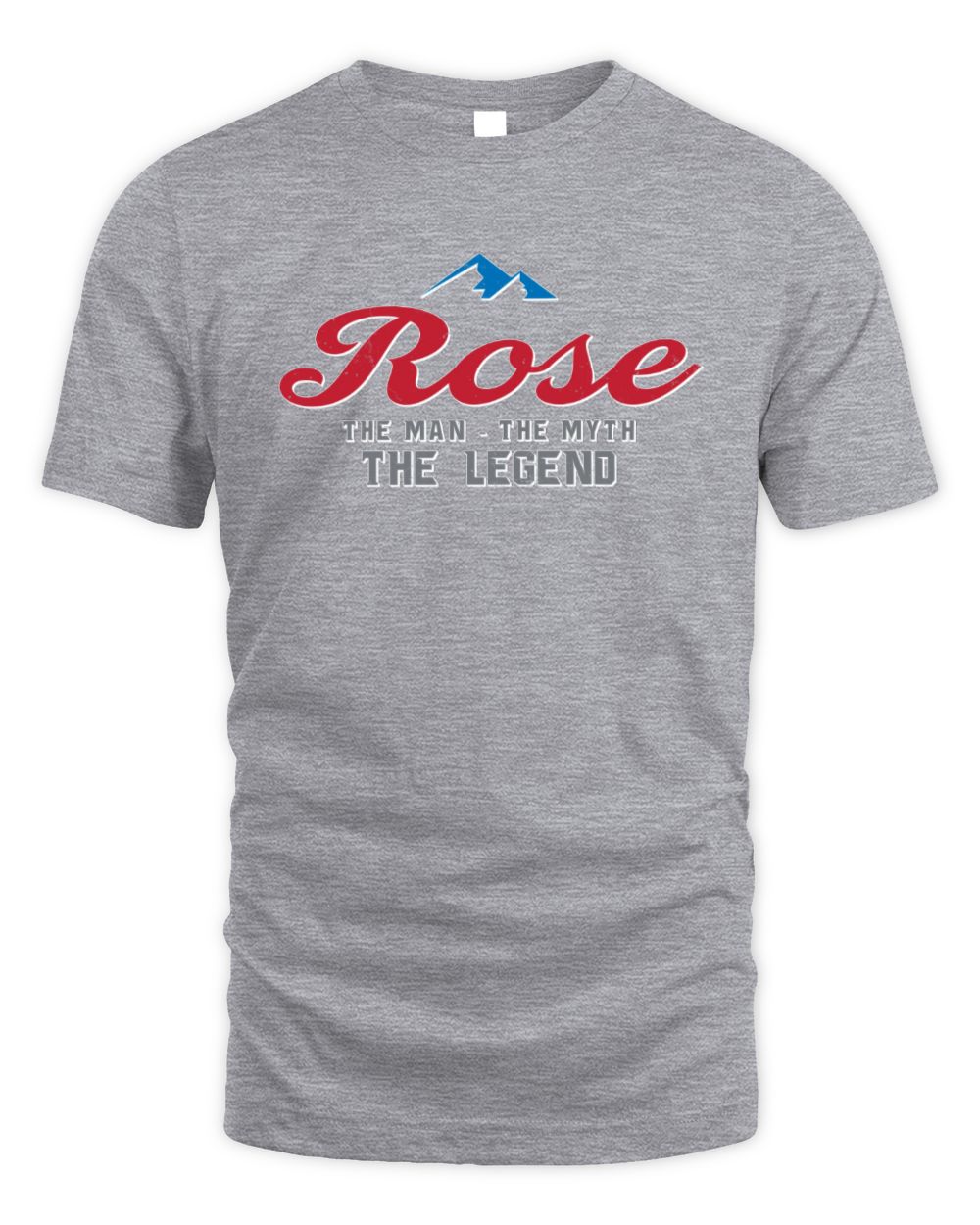 The Man The Myth The Legend Coors Light Beer T-Shirt ROSE M1-S84 / Unisex Standard T-Shirt / sport grey