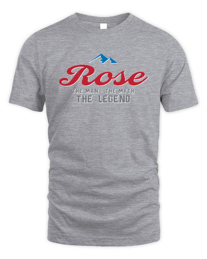 The Man The Myth The Legend Coors Light Beer T-Shirt ROSE M1-S84 / Unisex Standard T-Shirt / sport grey