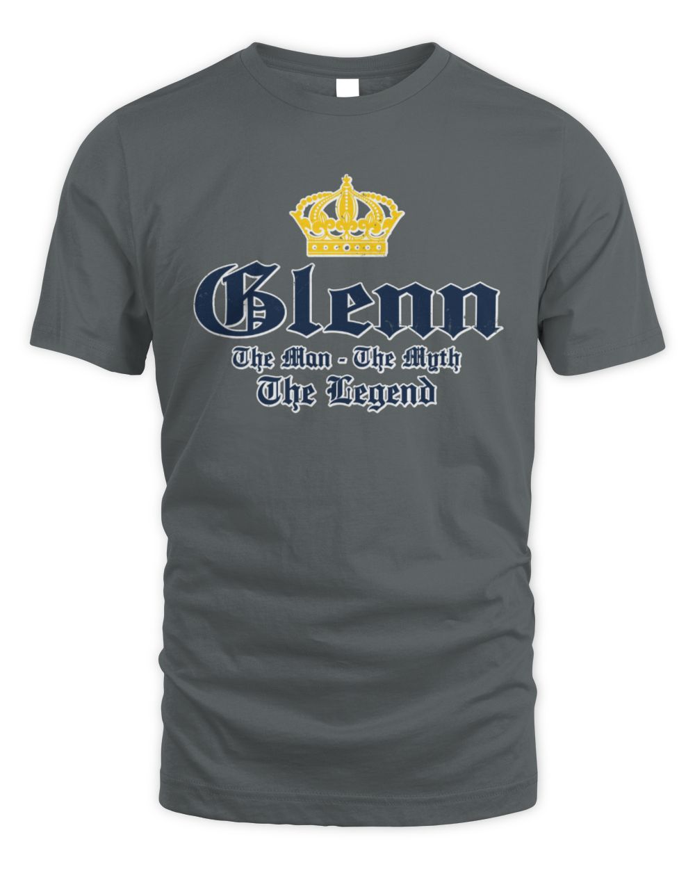 The Man The Myth The Legend Corona Beer T-Shirt GLENN M1-S83 / Unisex Standard T-Shirt / charcoal