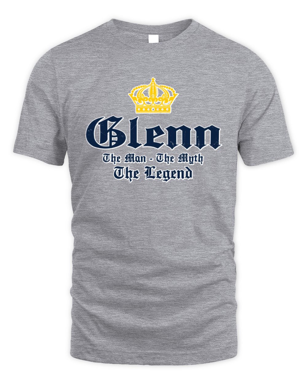 The Man The Myth The Legend Corona Beer T-Shirt GLENN M1-S83 / Unisex Standard T-Shirt / sport grey