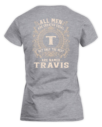 All Men Are Created Equal Cool Logo Shirt TRAVIS M1-60 / Women's Standard T-Shirt / sport grey